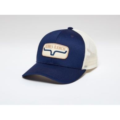 Kimes Rolling Trucker Cap - Carbon Blue