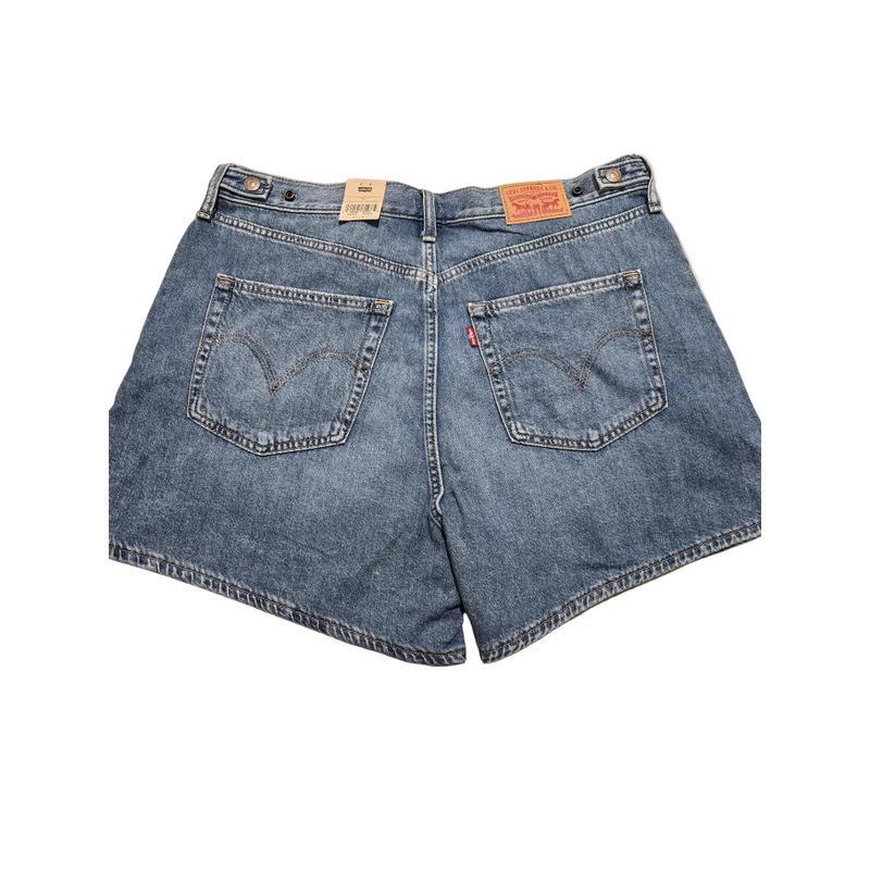 Levi Womens Mid Length Short Lift Up Shorts