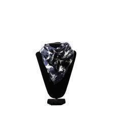 M&amp;F 33x33 Horse Wild Rag - Black