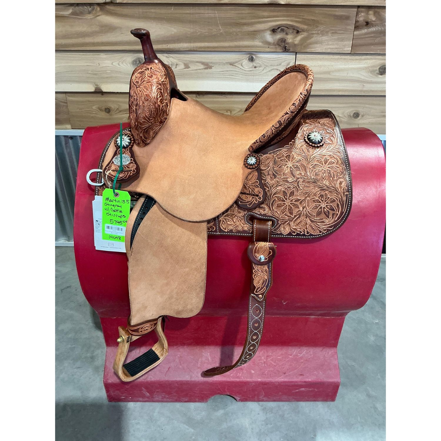 Martin Stingray 13.5"Barrel Saddle-7" Gullet