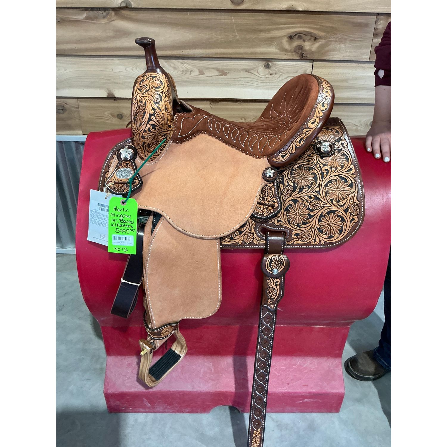 Martin Stingray 14" Barrel Saddle-7" Gullet