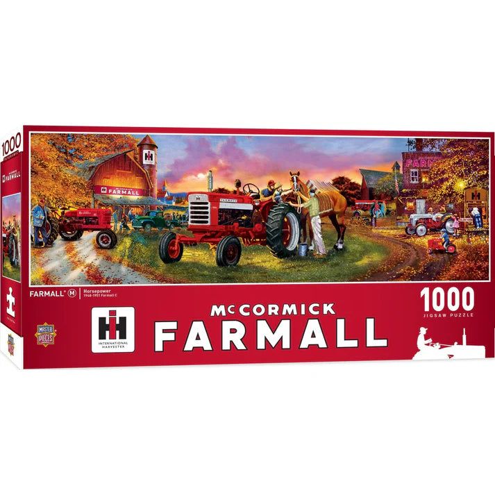 Masterpiece Farmall Horsepower 1000 Piece Panoramic Jigsaw Puzzle