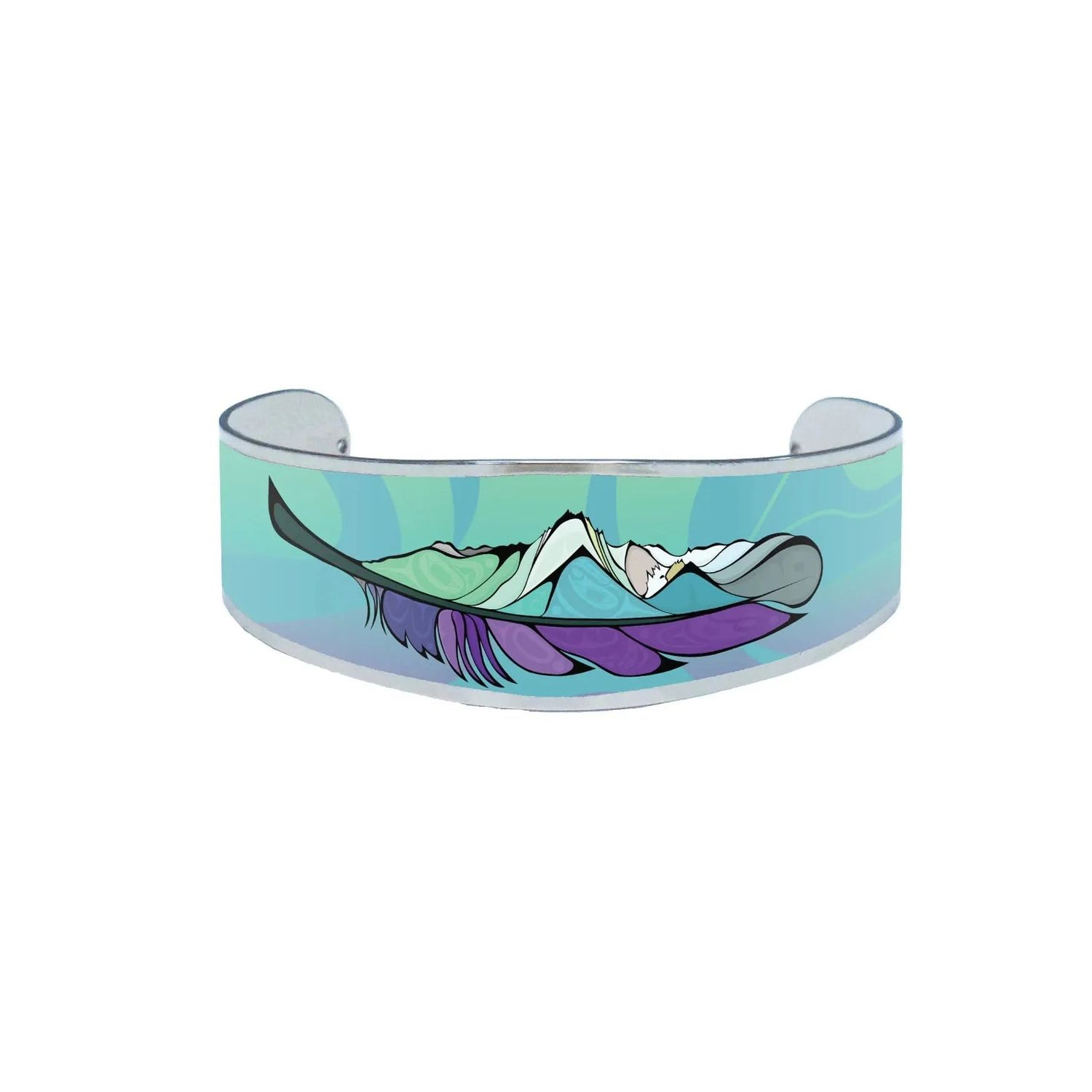 Michelle Stoney Healing Feather Gallery Collection Bracelet - Blue