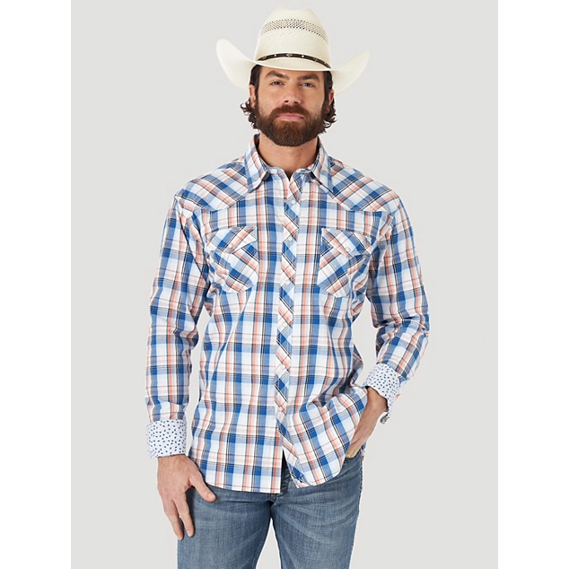 Wrangler Mens 20X Competition Advanced Comfort LS Shirt - MJC329B