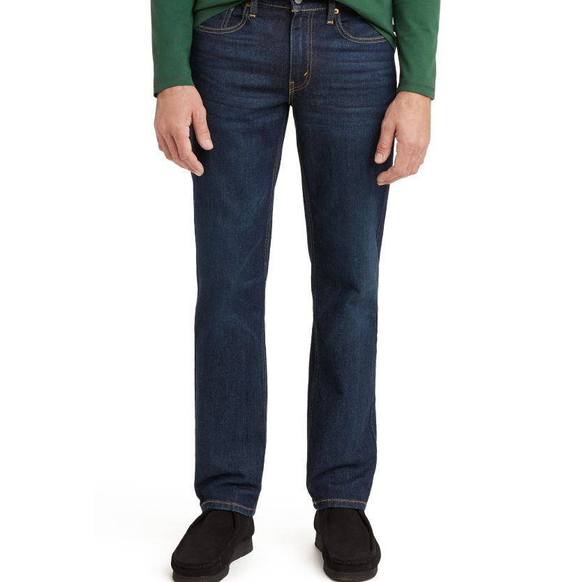 Levi Men's 514 Western Regular Fit Straight Leg Jeans- Blue