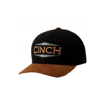 Cinch Mens Flexfit Cap Black - MCC0627774