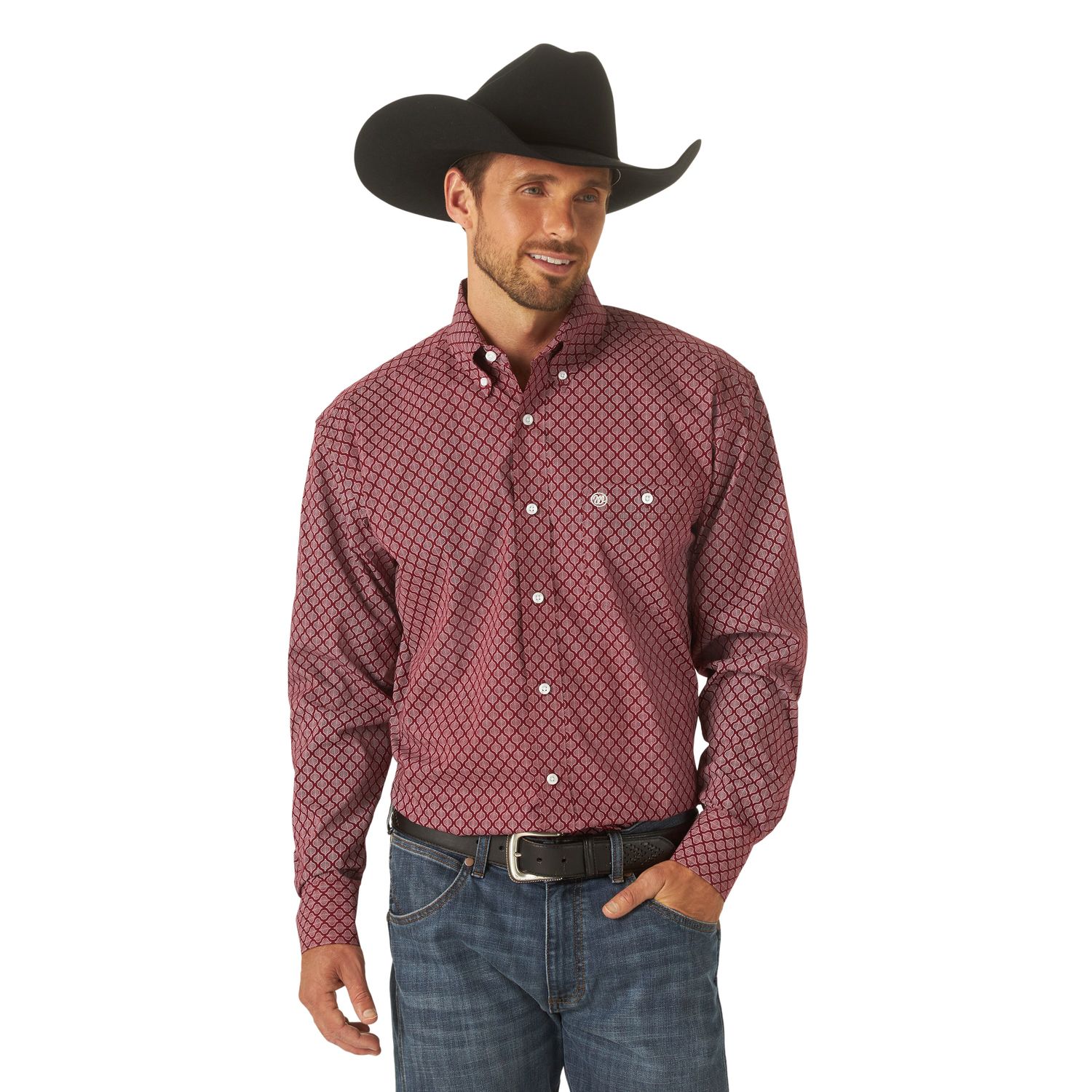 Wrangler Mens Western Shirt - MG2194R