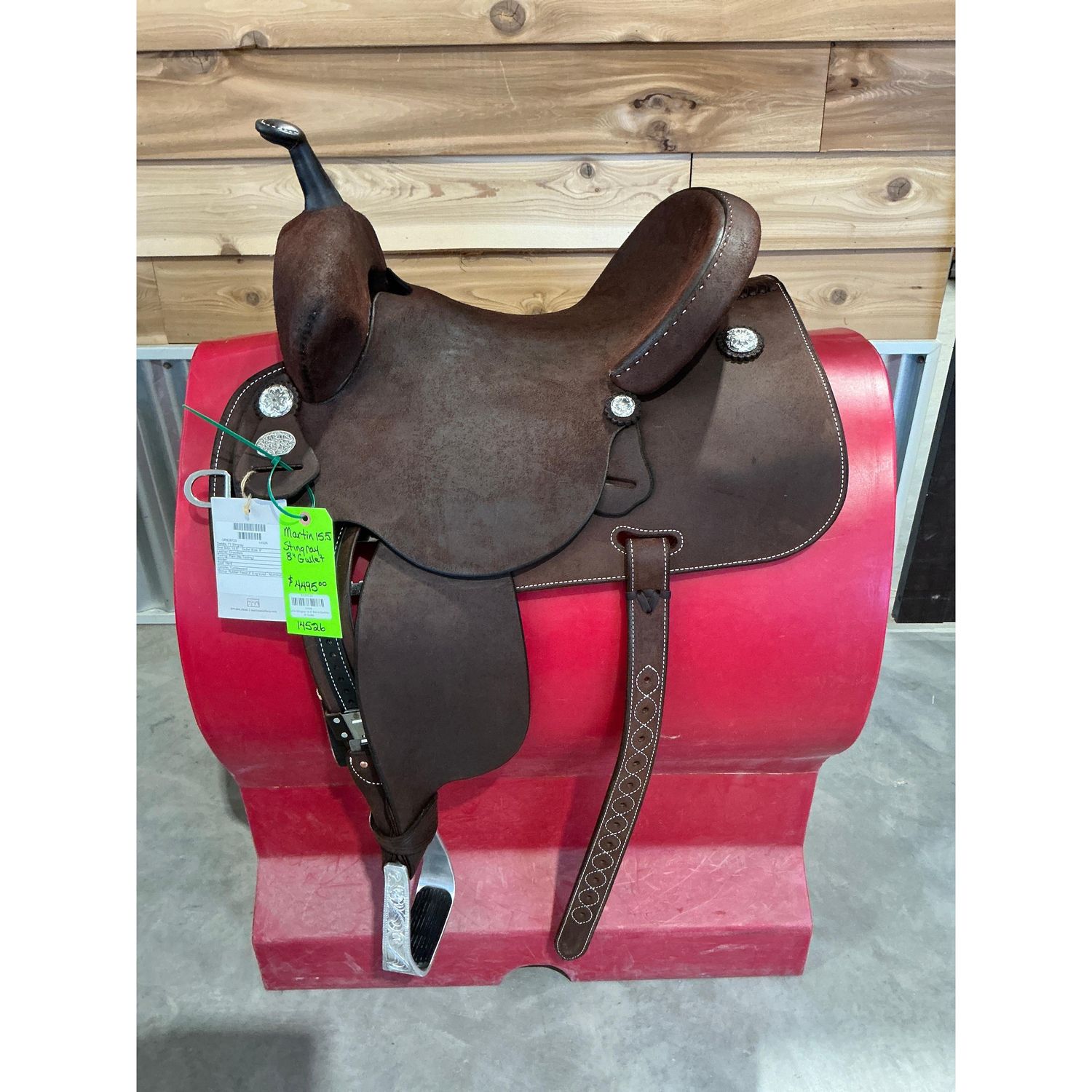 Martin Stingray 15.5" Barrel Saddle- 8" Gullet