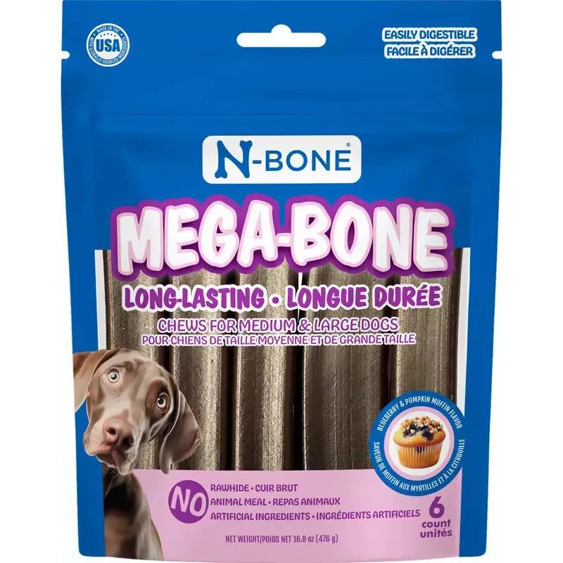 Mega Bone Blueberry Pumpkin Muffin-6pcs