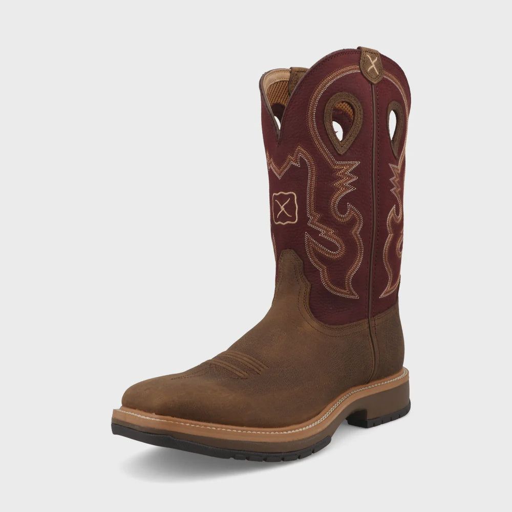 Men's 12" Horseman - Brunette &amp; Oxblood