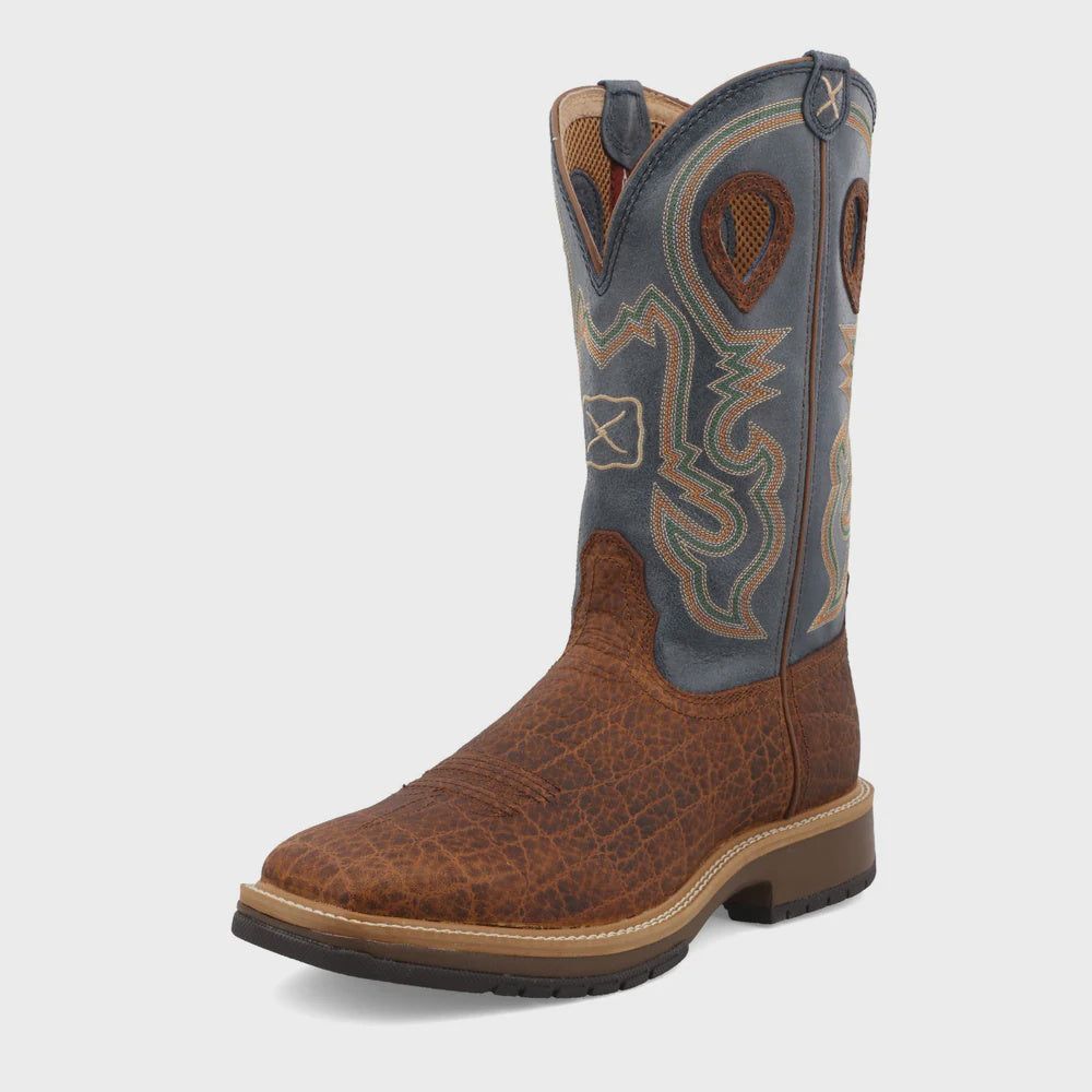 Men's 12" Horseman - Distressed Saddle &amp; Peacock