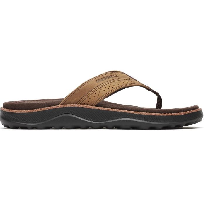 Merrell Men's Cove Leather Flip Sandal