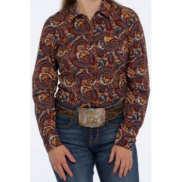 Cinch Womens LS Print Shirt - MSW9164189