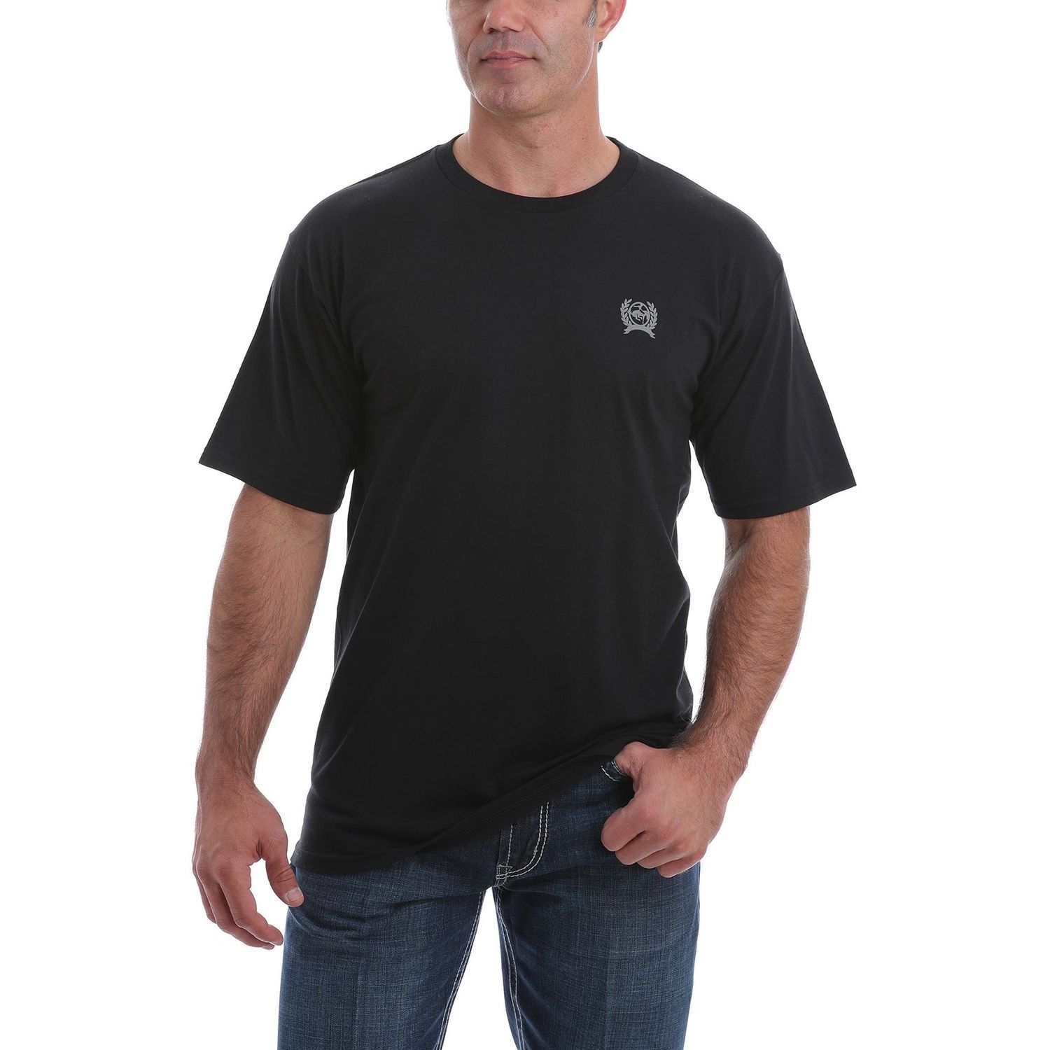 Cinch Mens SS Tee - Black - MTT1690411