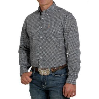 Cinch Mens LS Print Modern Shirt - MTW1347030