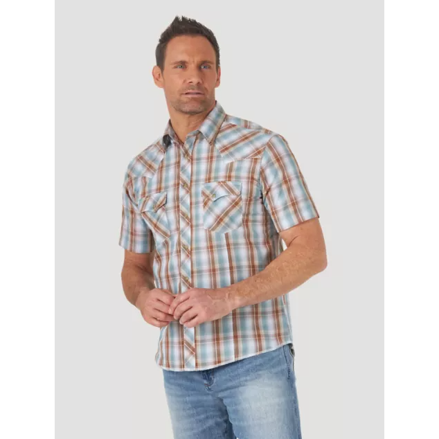 Wrangler Mens Fashion Snap LS Shirt - MVG314E