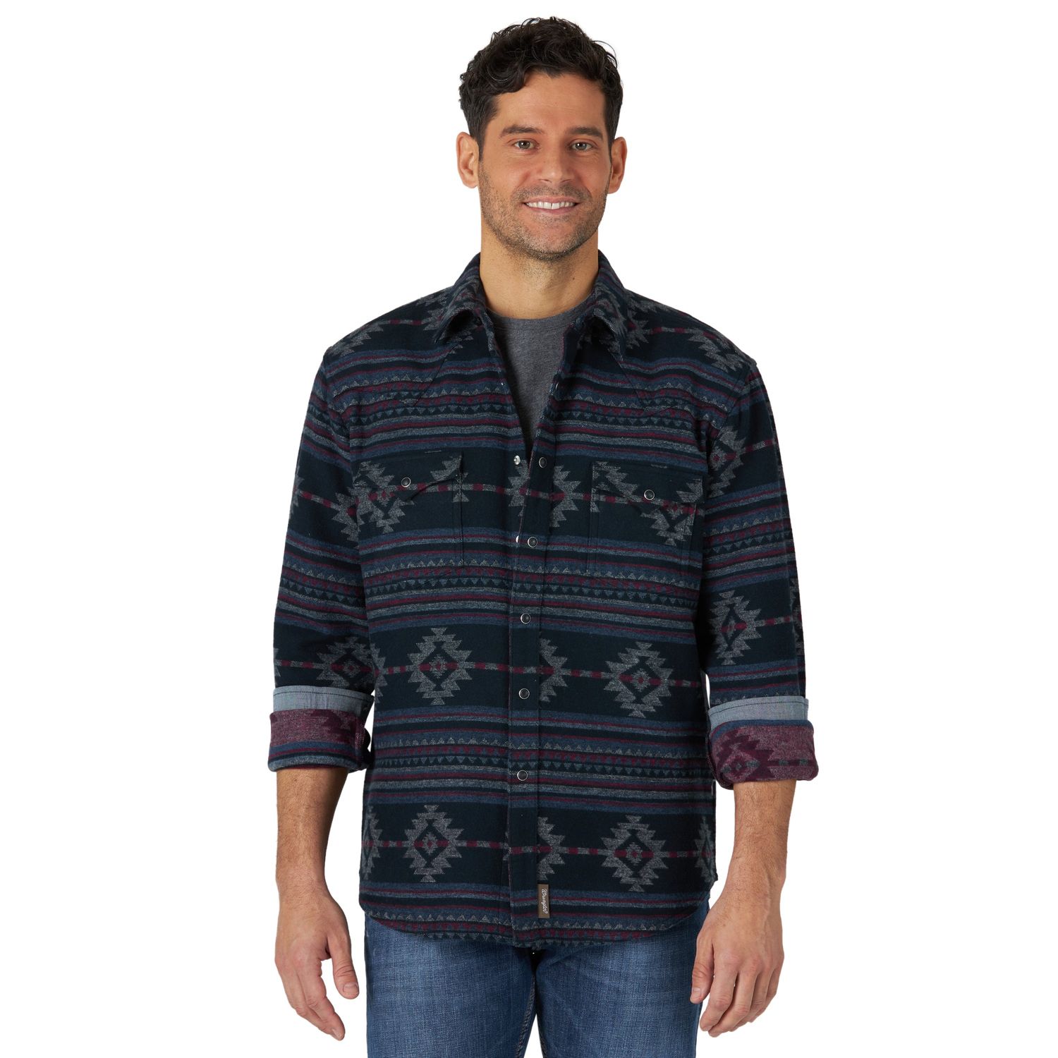 Wrangler Mens Retro Premium LS Shirt - MVR540M