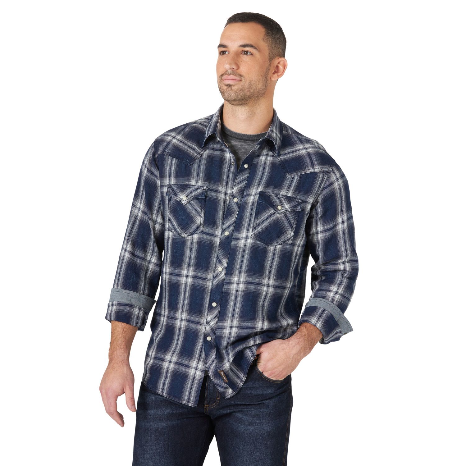 Wrangler Mens Retro Premium Shirt - MVR583B