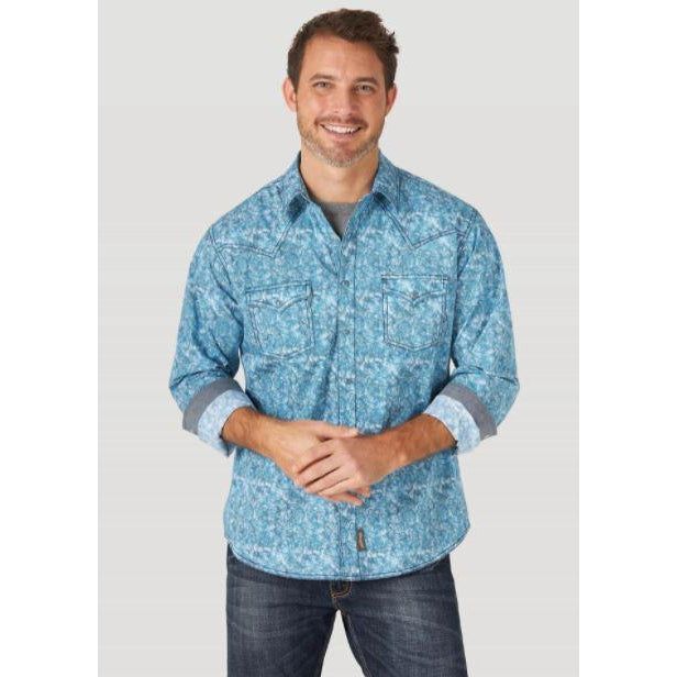 Wrangler Mens Retro Premium Shirt - MVR584B