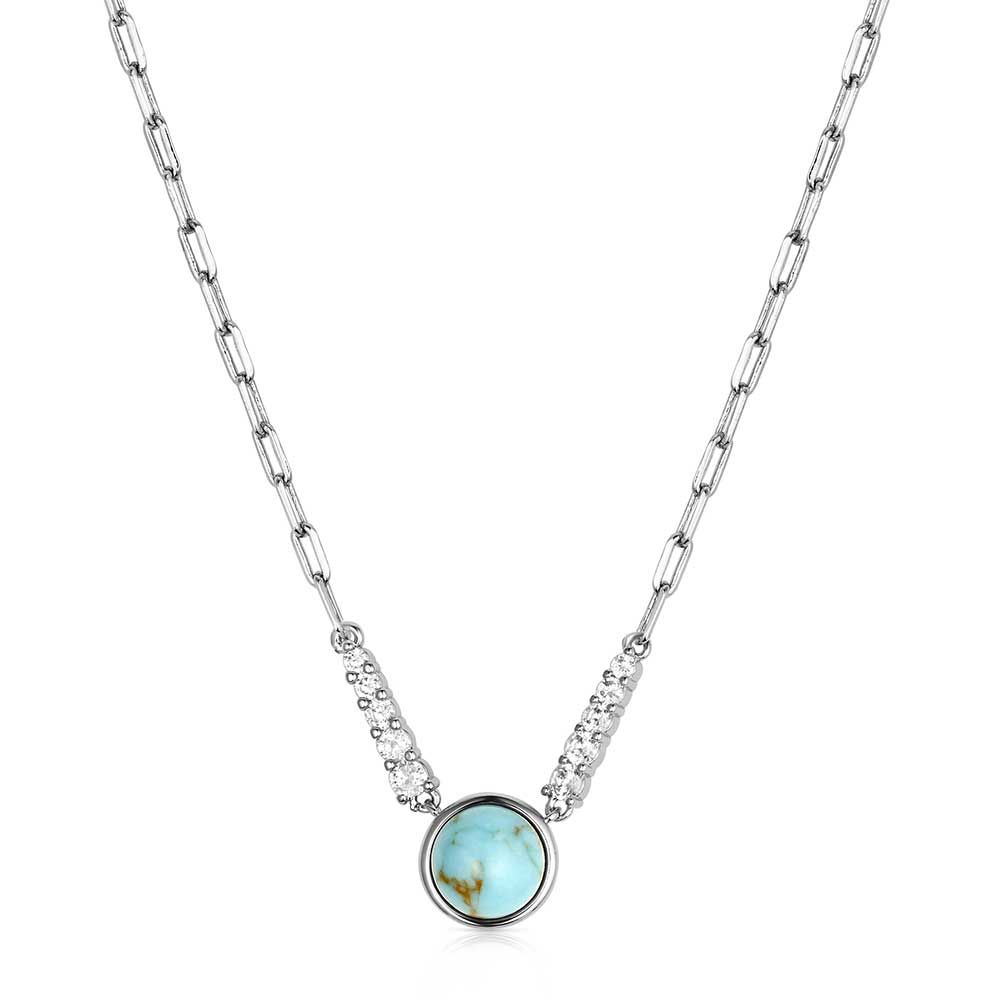 Montana Silversmiths Women's Desert Moonlight Turquoise Necklace