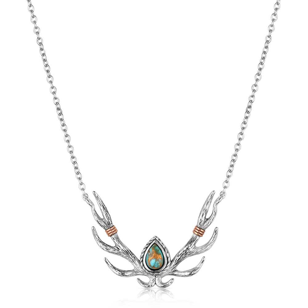 Montana Silversmiths Women's Mountain Monarch Turquoise Necklace