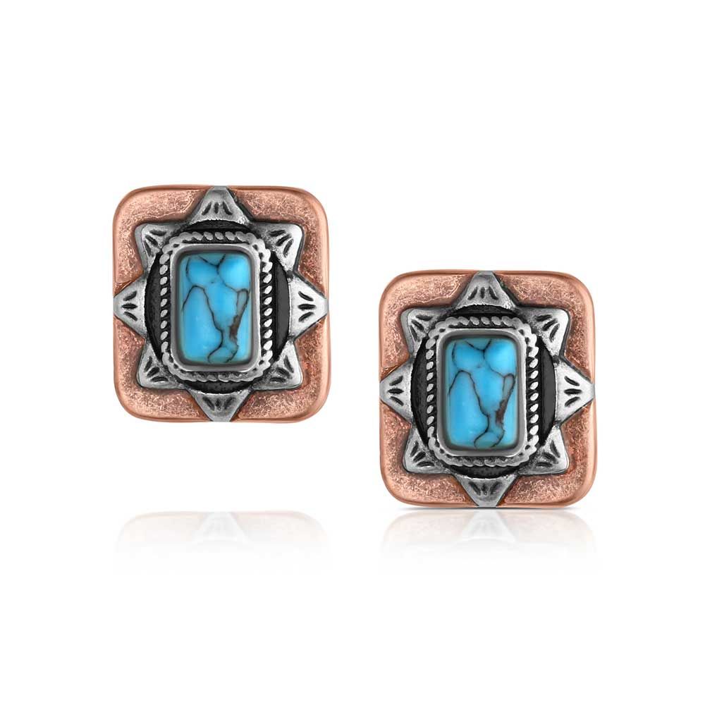 Montana Silversmiths Women's Sienna Canyon Post Earrings