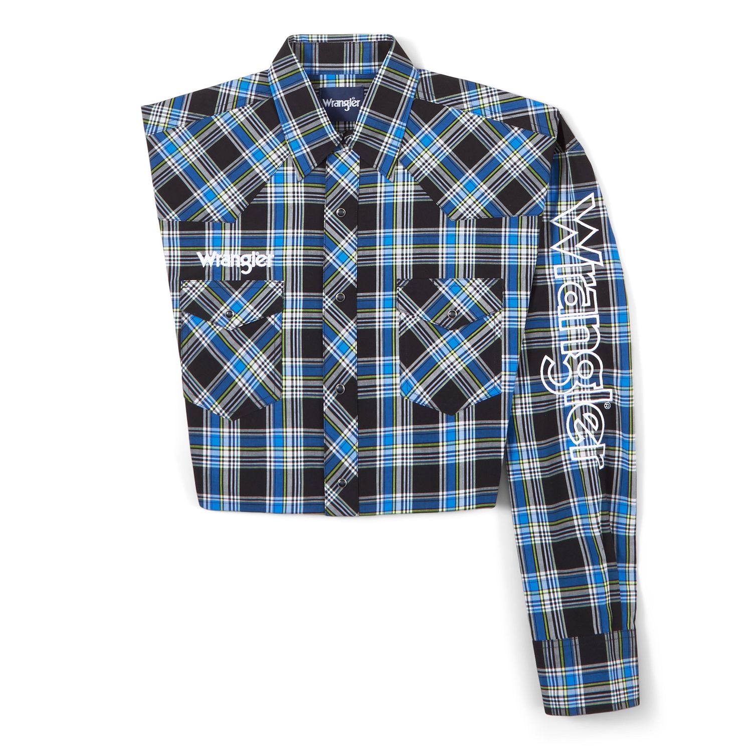 Wrangler Mens Logo LS Shirt - MP1342M