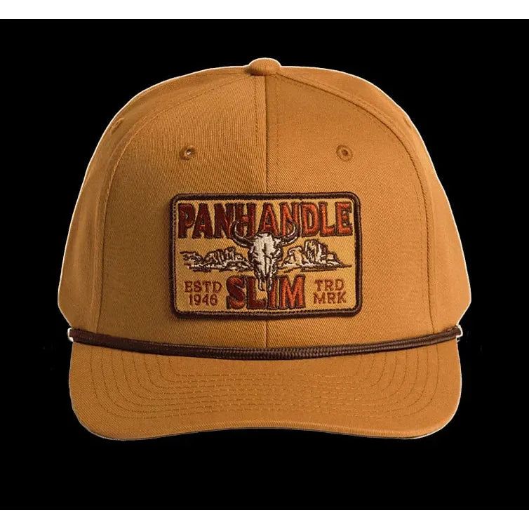 Panhandle Slim The Lone Ranch Curved Brim Cap - Mustard