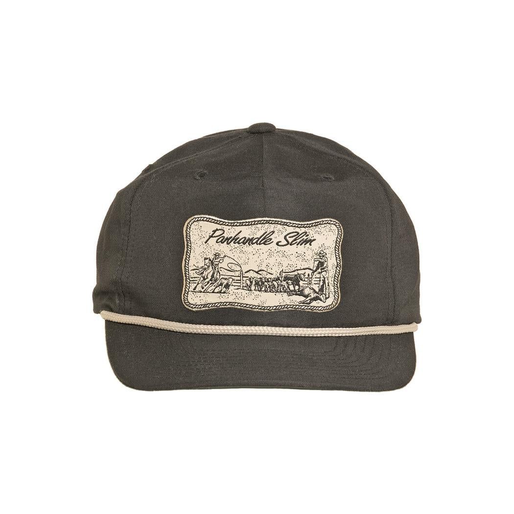 Panhandle Slim Ranch Rope Cap - Black