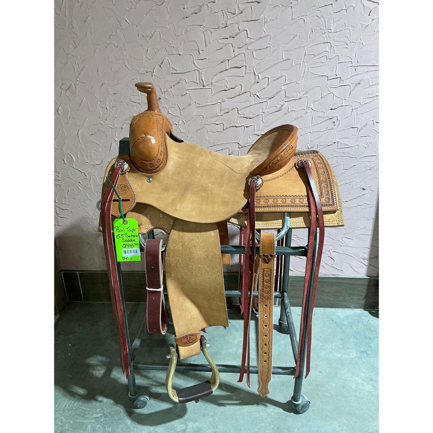 Paul Taylor 15.5” Cowhorse Saddle