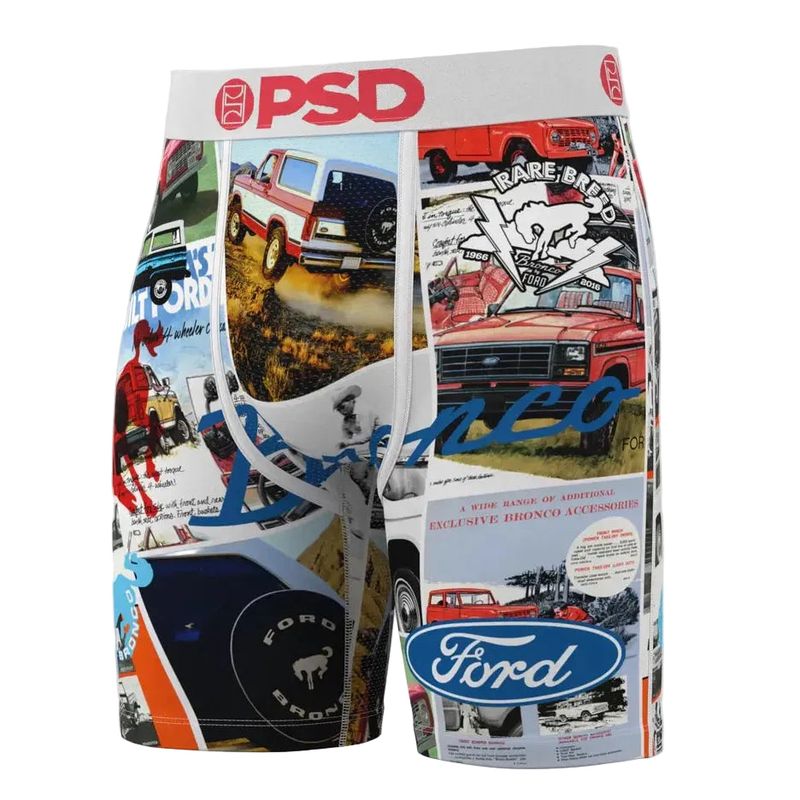 PSD Underwear Bronco Classic Boxer Brief - Multicolor