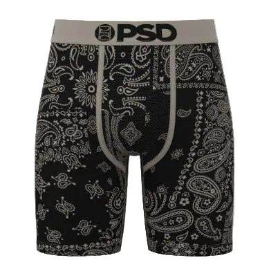 PSD Underwear Khaki Paisley Boxer Brief - Multi