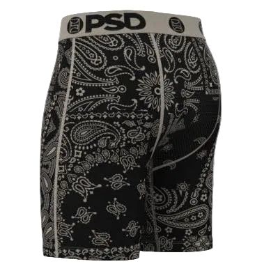 PSD Underwear Khaki Paisley Boxer Brief - Multi