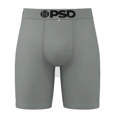 PSD Underwear Solid Boxer Brief - Grey