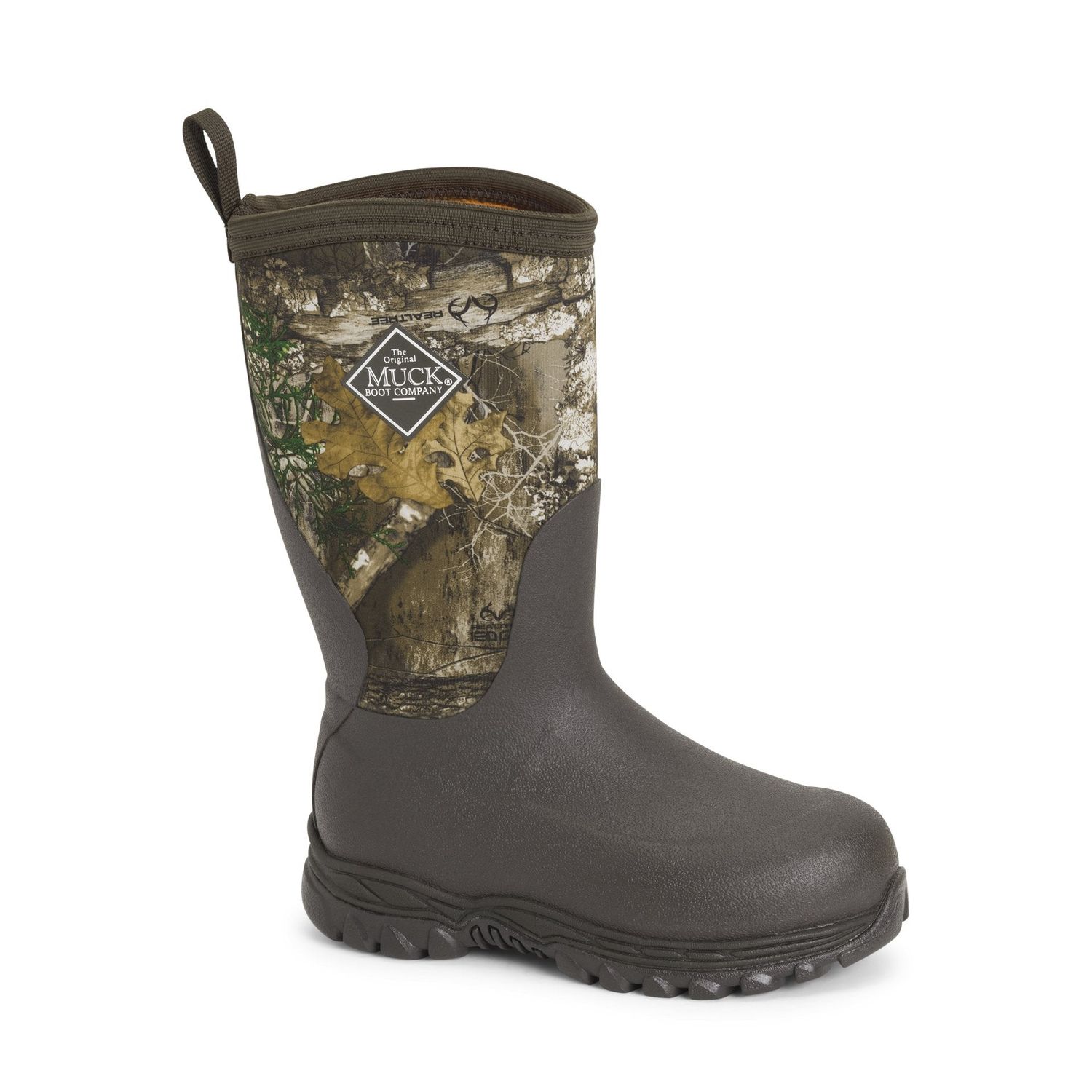 **Muck Boots Kid's Rugged II - Brown/Real Tree Edge