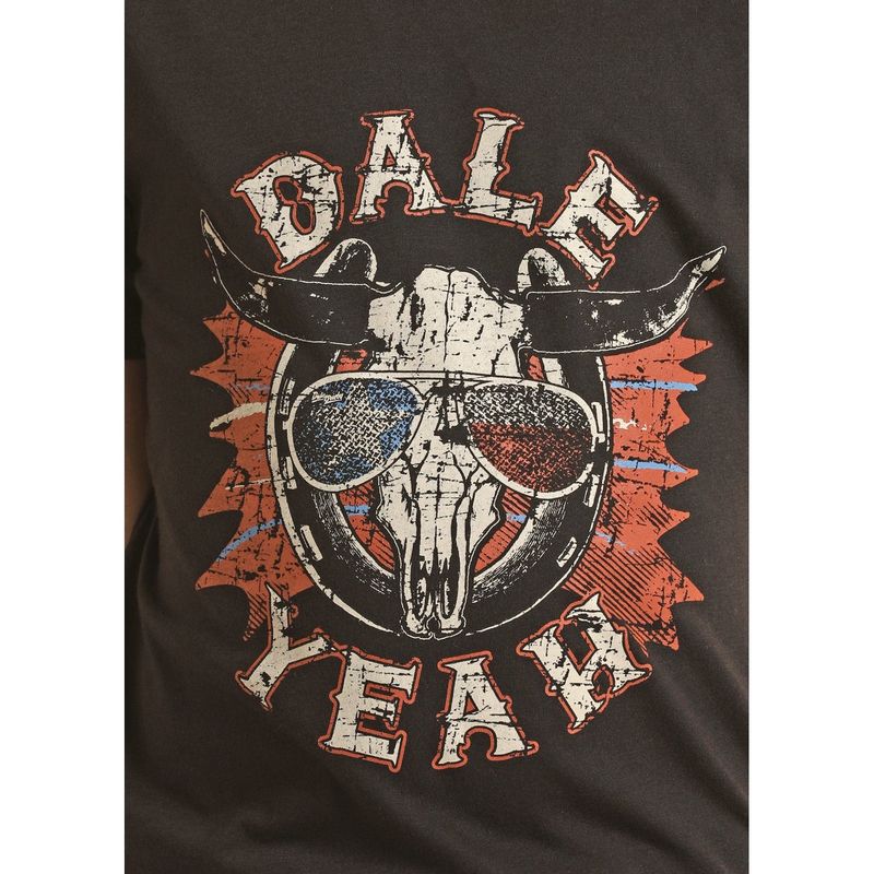 Rock &amp; Roll Boy's Dale Graphic Tee - Black - BB21T03091