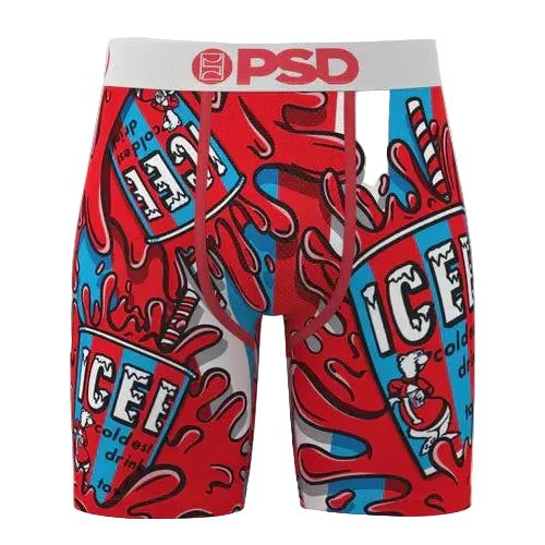 PSD Underwear Icee Freeze Boxer Brief - Red/White/Blue