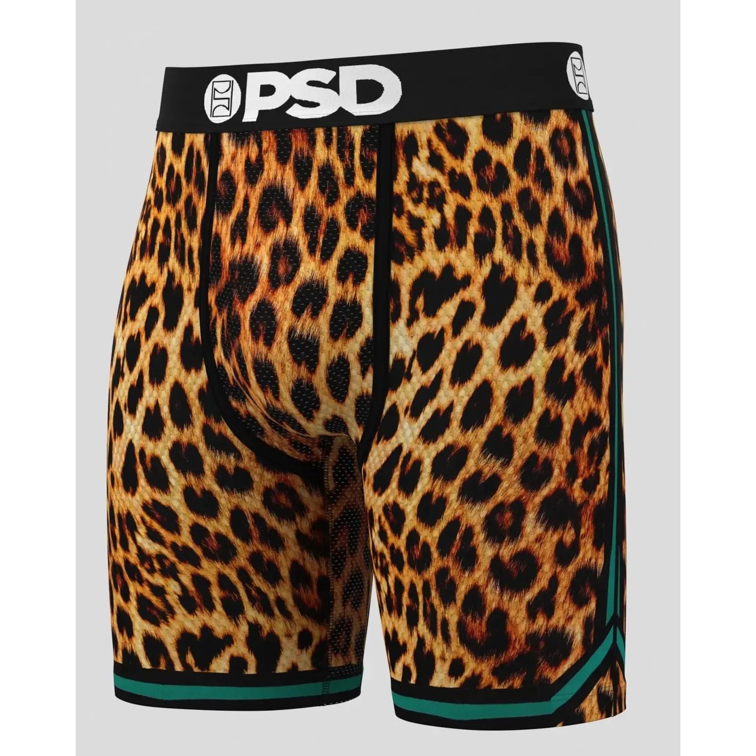 PSD Underwear Men's Wildin' Out Boxer Brief- Leopard Print