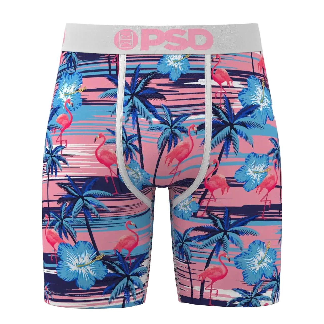 PSD Underwear Mingo Club Boxer Brief - Pink/Navy/BlueWhite