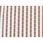 Rock &amp; Roll Men's Tek Core Print Stripe Long Sleeve Snap Shirt - Brown
