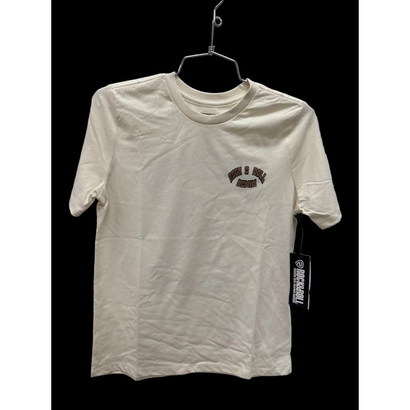 Rock &amp; Roll Boy's Bronco Rider Graphic Shirt - Natural