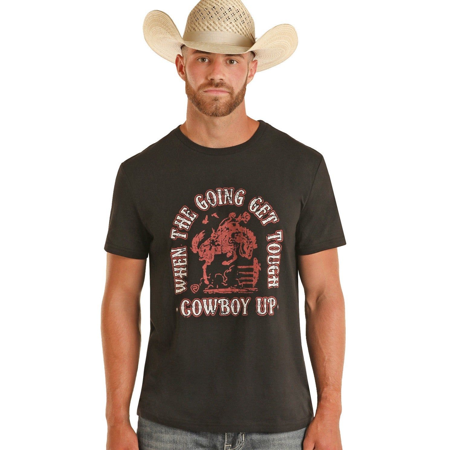 Rock &amp; Roll Unisex Graphic Tee - Black - BU21T03676