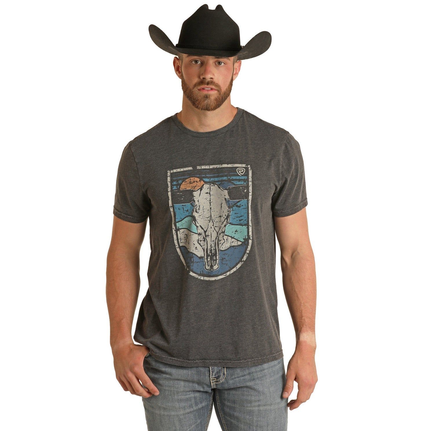 Rock &amp; Roll Unisex Graphic Tee - Black - BU21T03087