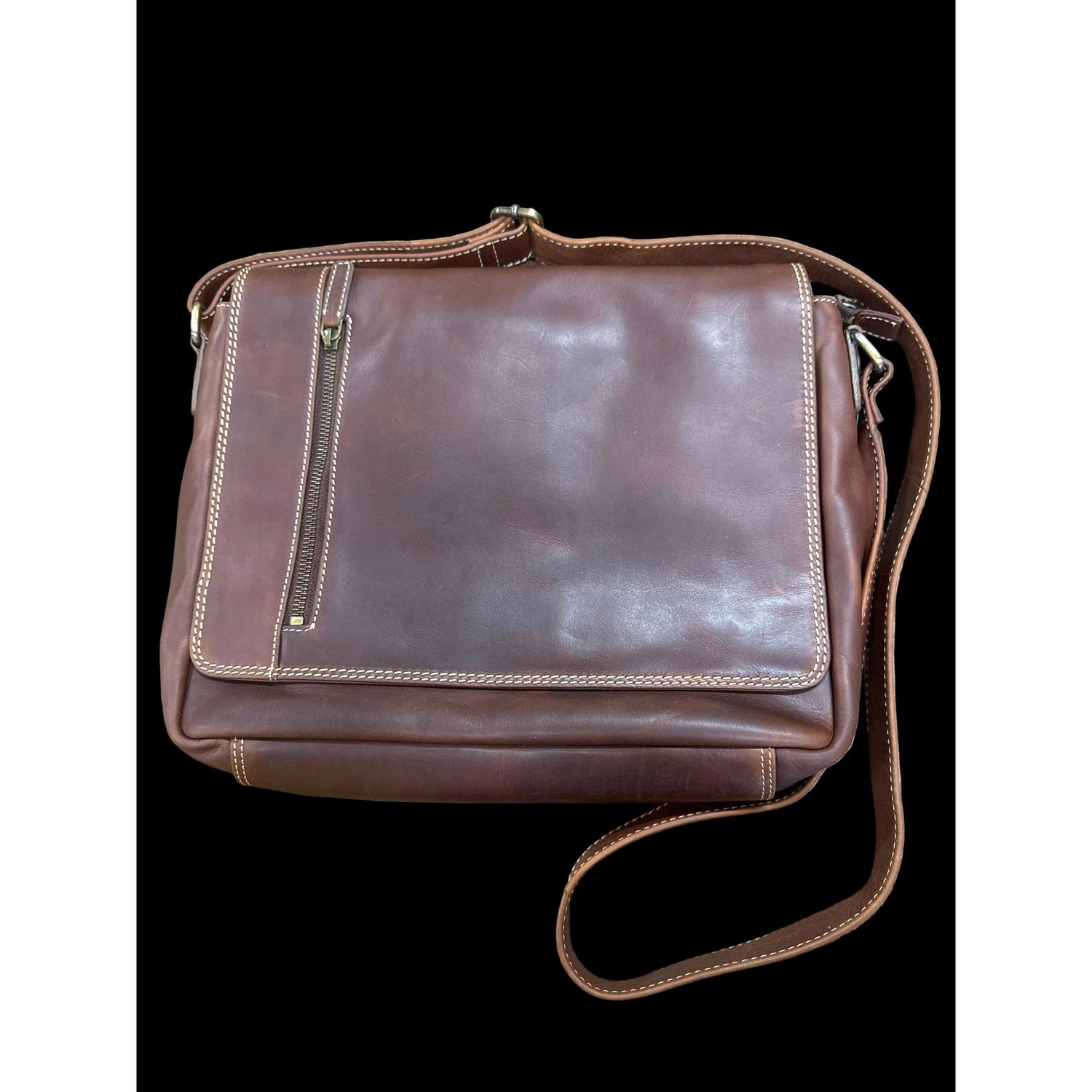Rugged Earth Leather Bag - 199080