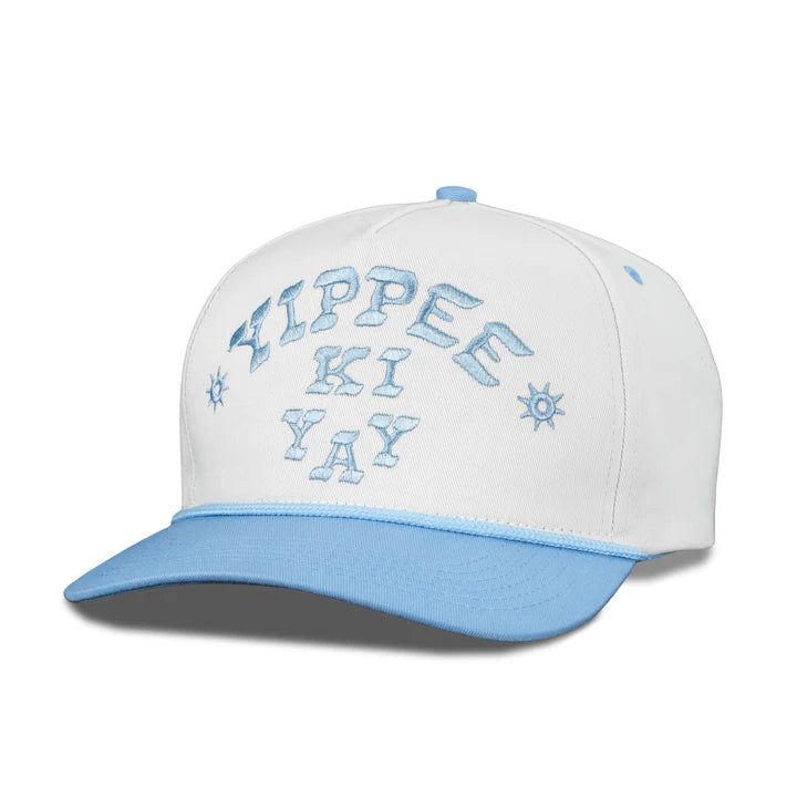 Sendero Yippee Ki Yay Hat - White/Blue