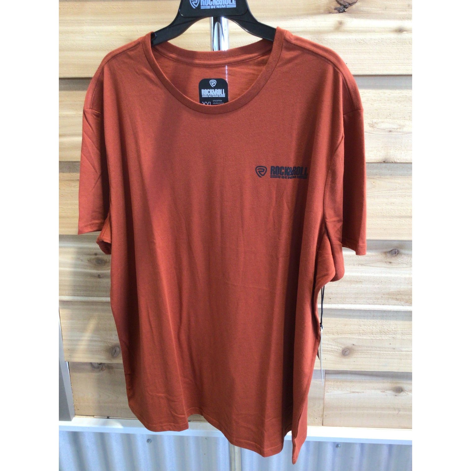 Rock &amp; Roll Unisex Graphic Tee - Rust - BU21T04932