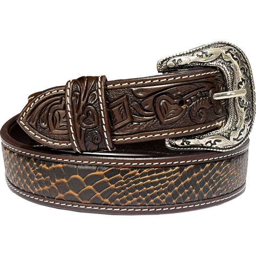 Rugged Earth Unisex Belt - Dark Brown