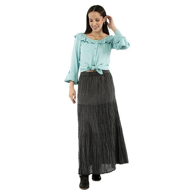 Scully Women's Tiered Broomstick Skirt- Multiple Colours
