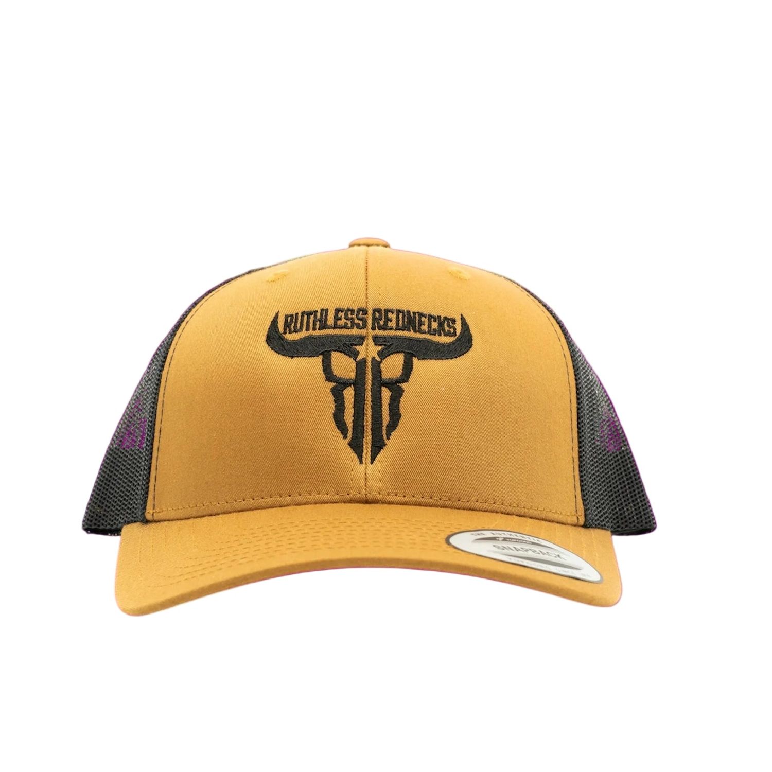 Ruthless Rednecks Raw Talent Curved Brim Hat - Caramel - TR023401
