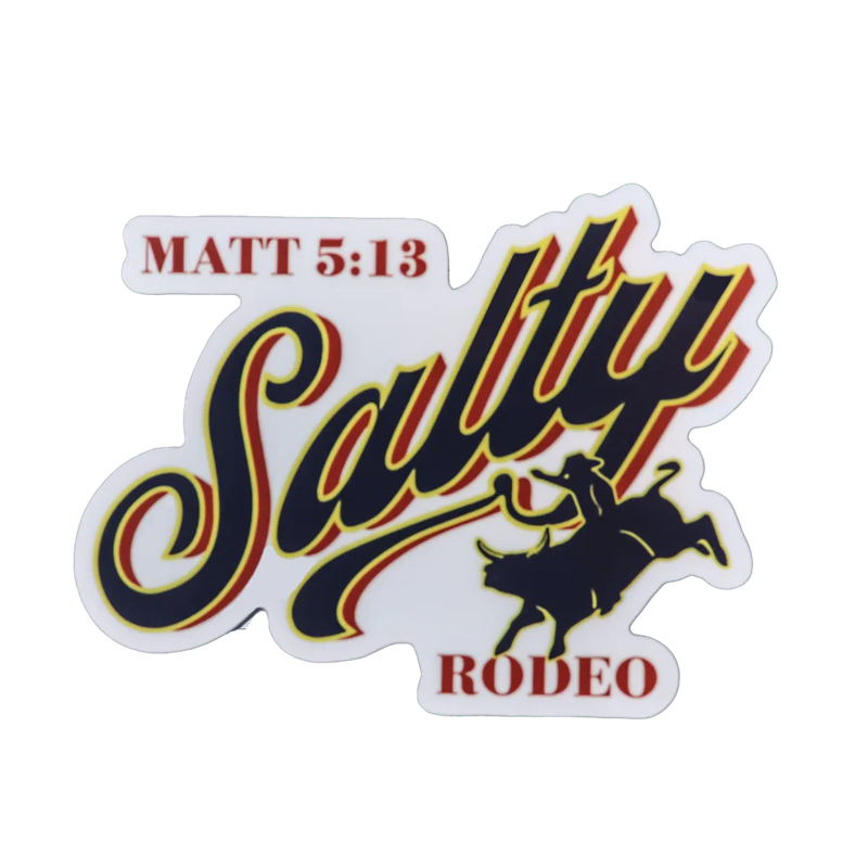 Salty Rodeo Company Chute Boss Decal